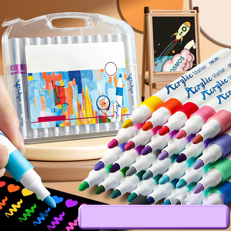 ArtistPen™ | Stylo marqueur pour peinture acrylique (24 couleurs)