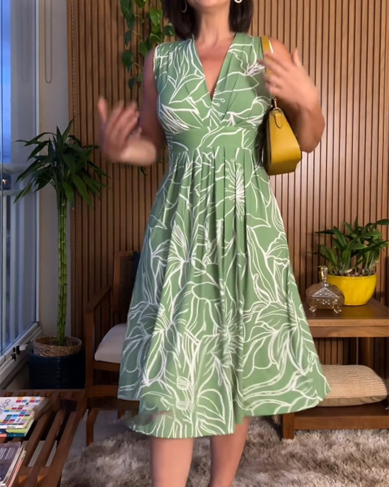 Anita™ | Robe élégante à col en V