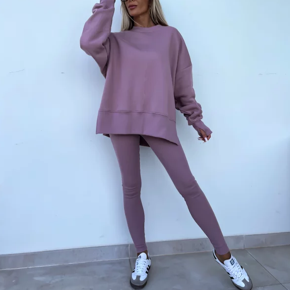 Joann™ | Ensemble 2 Pièces Confortable Et Décontracté