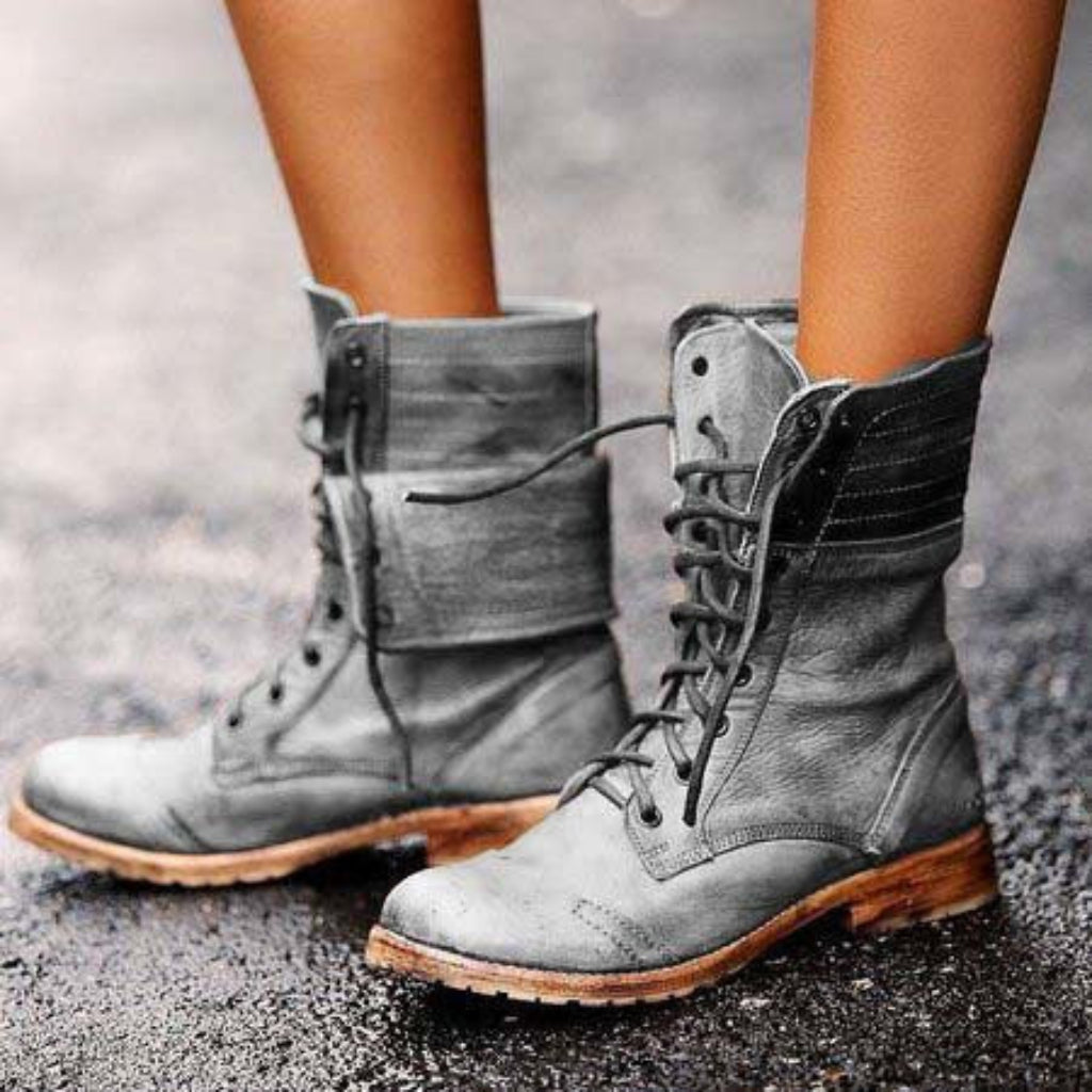 Ana | Bottes élégantes à lacets