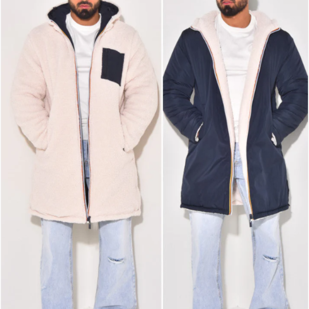 CLIFFORD | MANTEAU RÉVERSIBLE – ÉLÉGANCE DOUBLE FACE