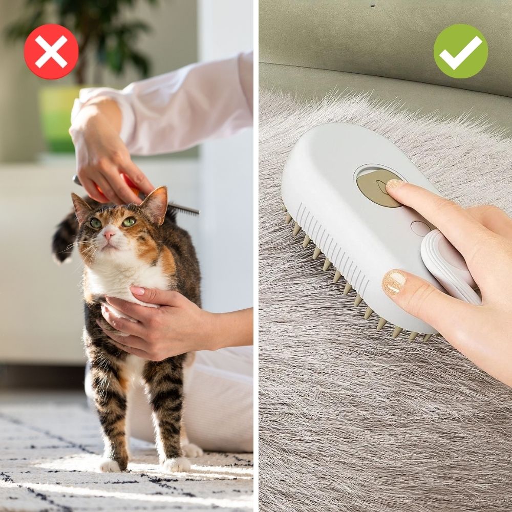 PawsCare™ | Brosse de toilettage électrique 3 en 1 pour animaux de compagnie