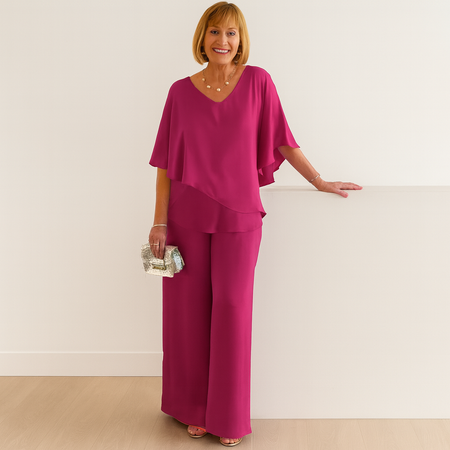 Ensemble deux pièces au style élégant