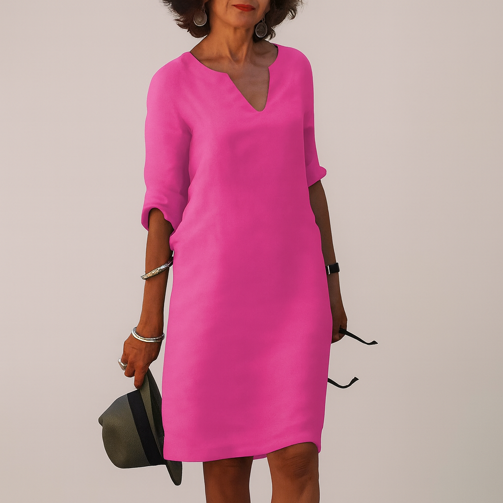 Robe fluide à l’élégance intemporelle