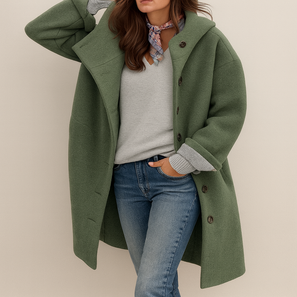 Jessica™ - Haut cardigan à capuche à manches longues