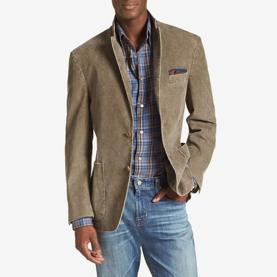 GIOVANNI - BLAZER EN COTON RIPSTOP