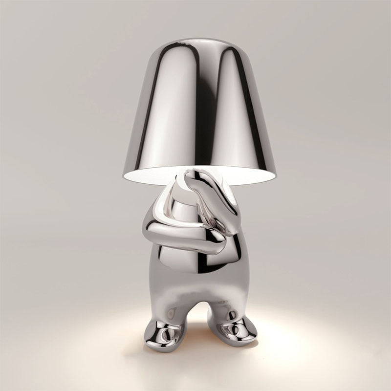 HarmonyGlo™ - Lampe Moderne Chromée